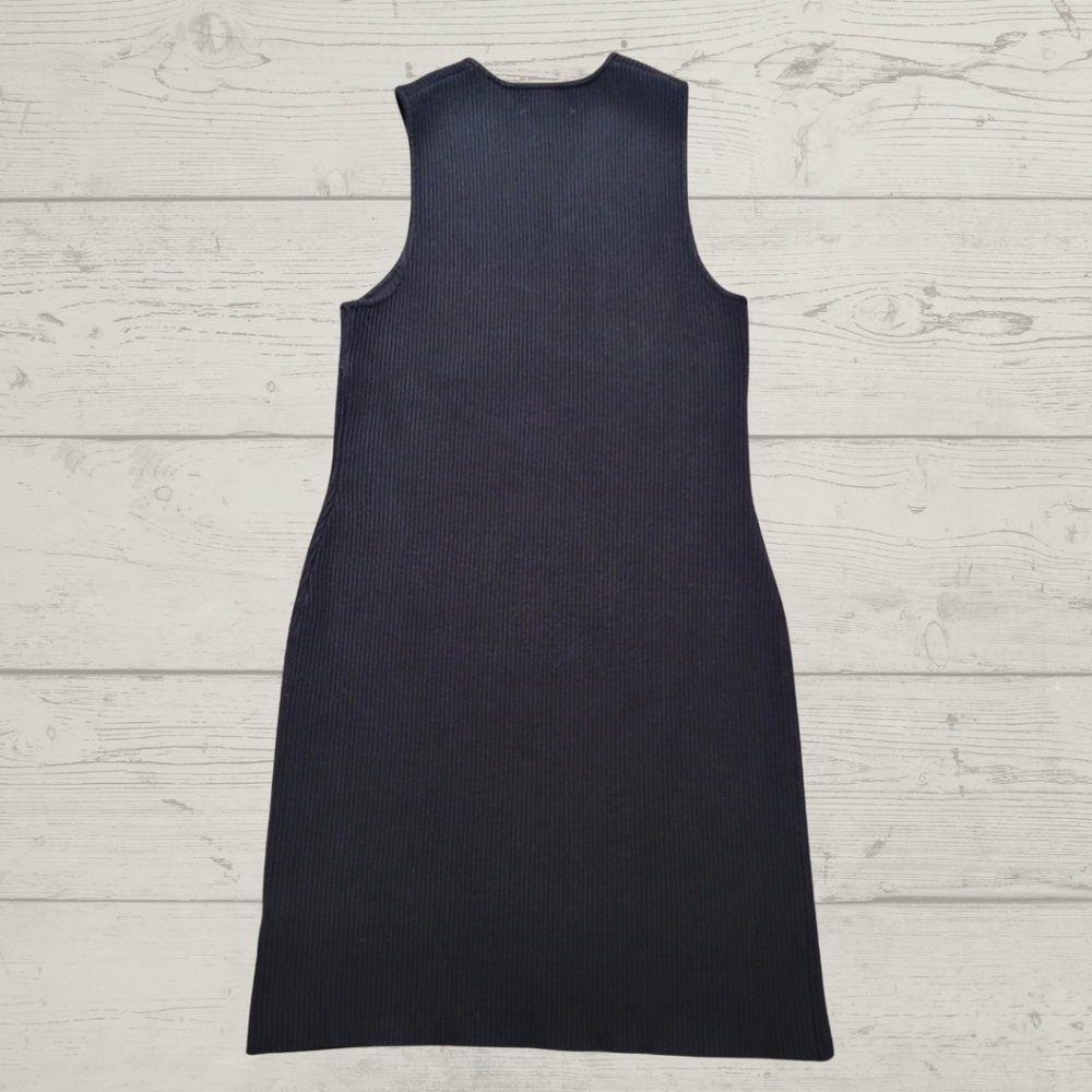 House of Harlow 1960 Black Ribbed Mini Dress - Picture 2 of 4